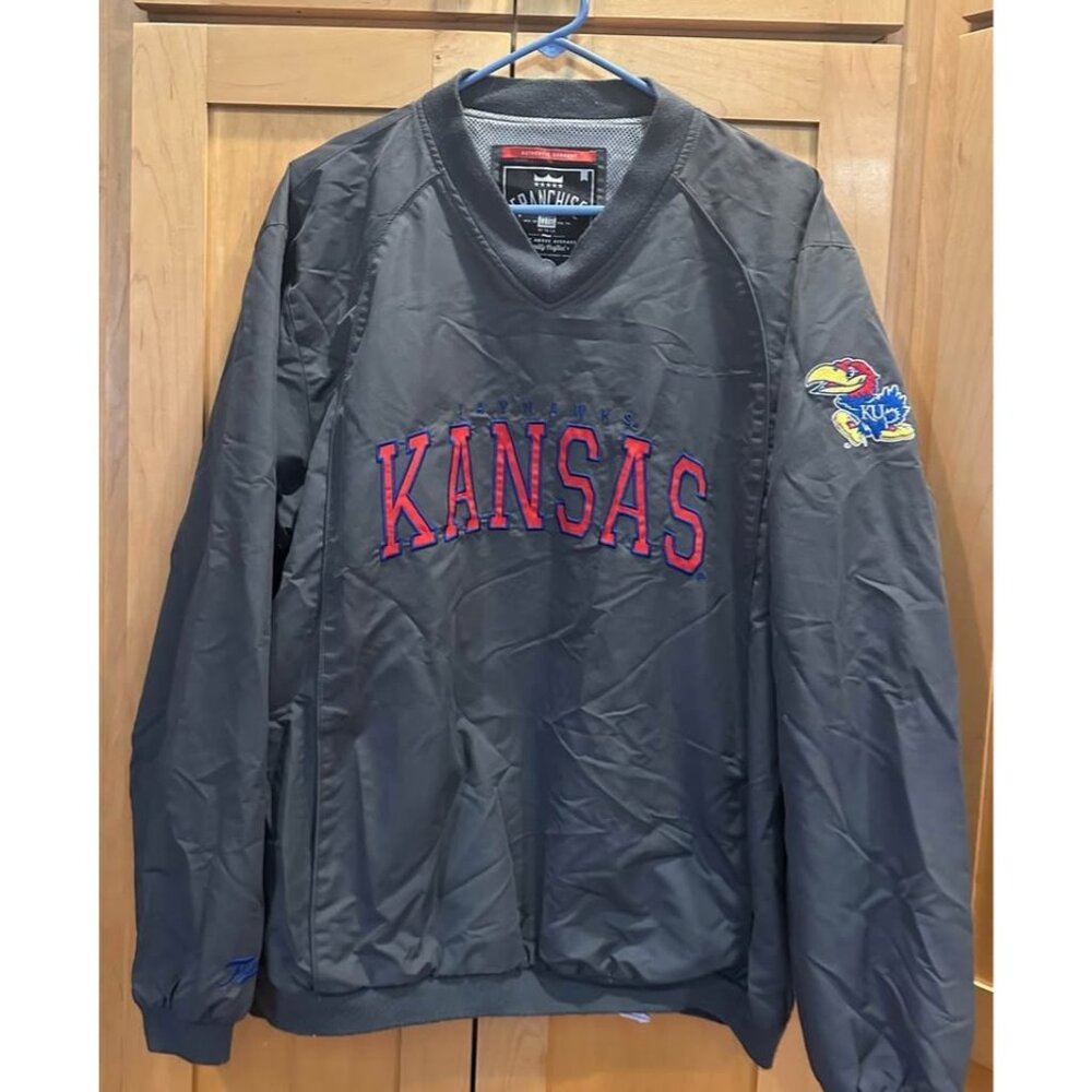 Franchise Club Kansas Jayhawks pullover. Mens large